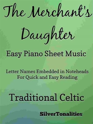 cover image of The Merchant's Daughter Easy Piano Sheet Music